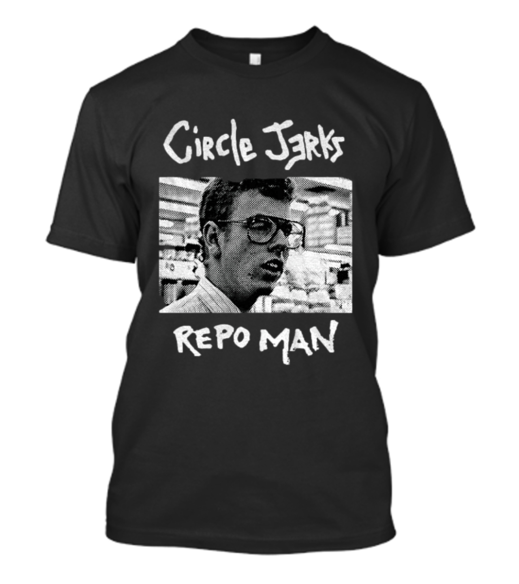 Circle Jerks Punk Rock Band Repo Man T-Shirt
