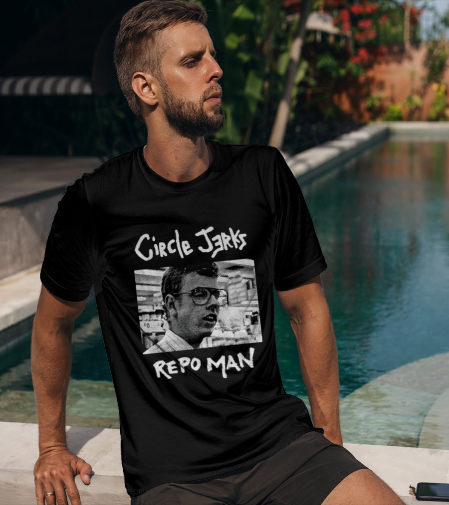Circle Jerks Punk Rock Band Repo Man T-Shirt