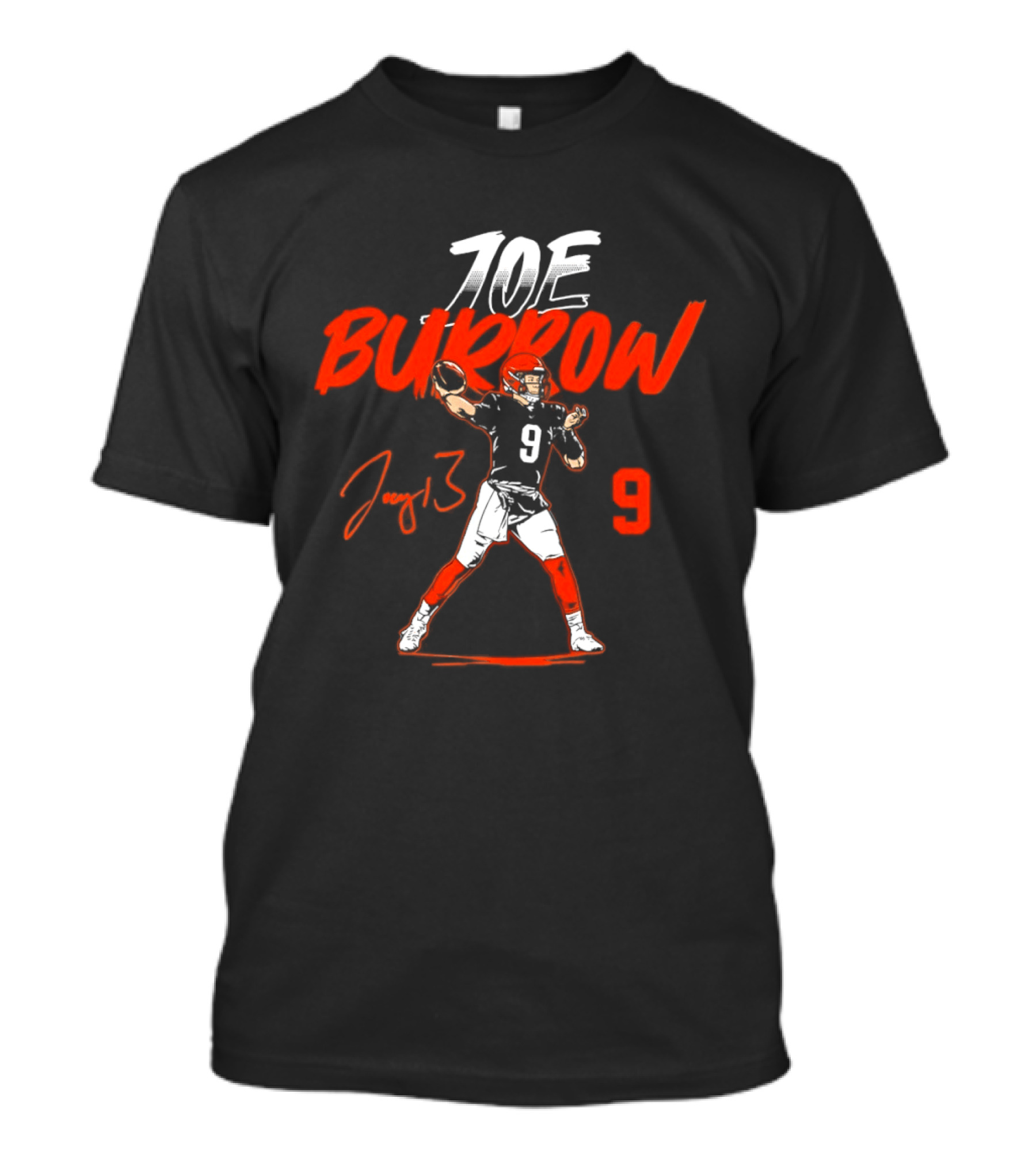 Joe Burrow 9 Cleveland Browns 2026 Football Quarterback T-Shirt