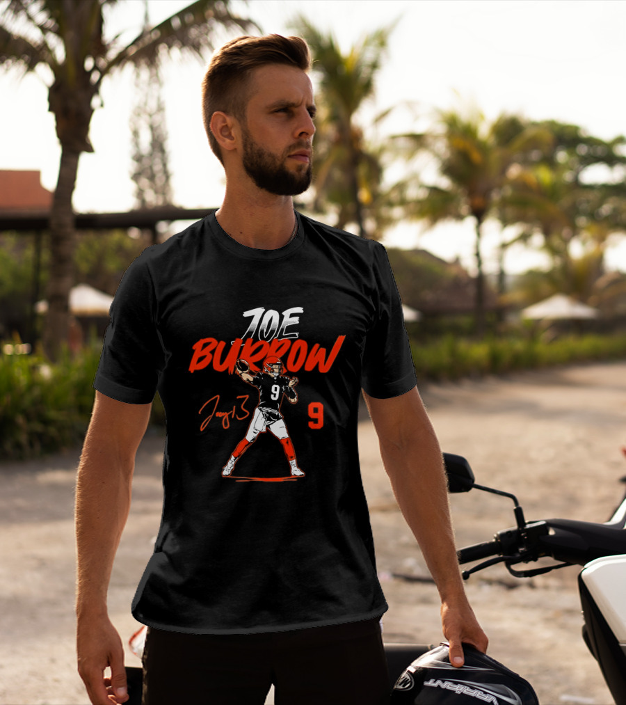 Joe Burrow 9 Cleveland Browns 2026 Football Quarterback T-Shirt