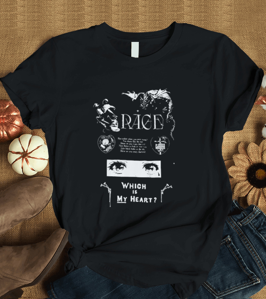 Rage Broken Hearts Wicked Is My Heart T-Shirt