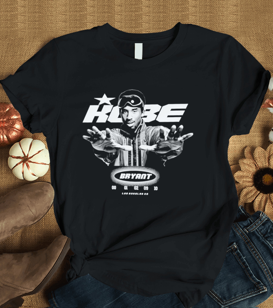 Kobe Bryant Legend Los Angeles CA Basketball 00 01 02 09 10 T-Shirt