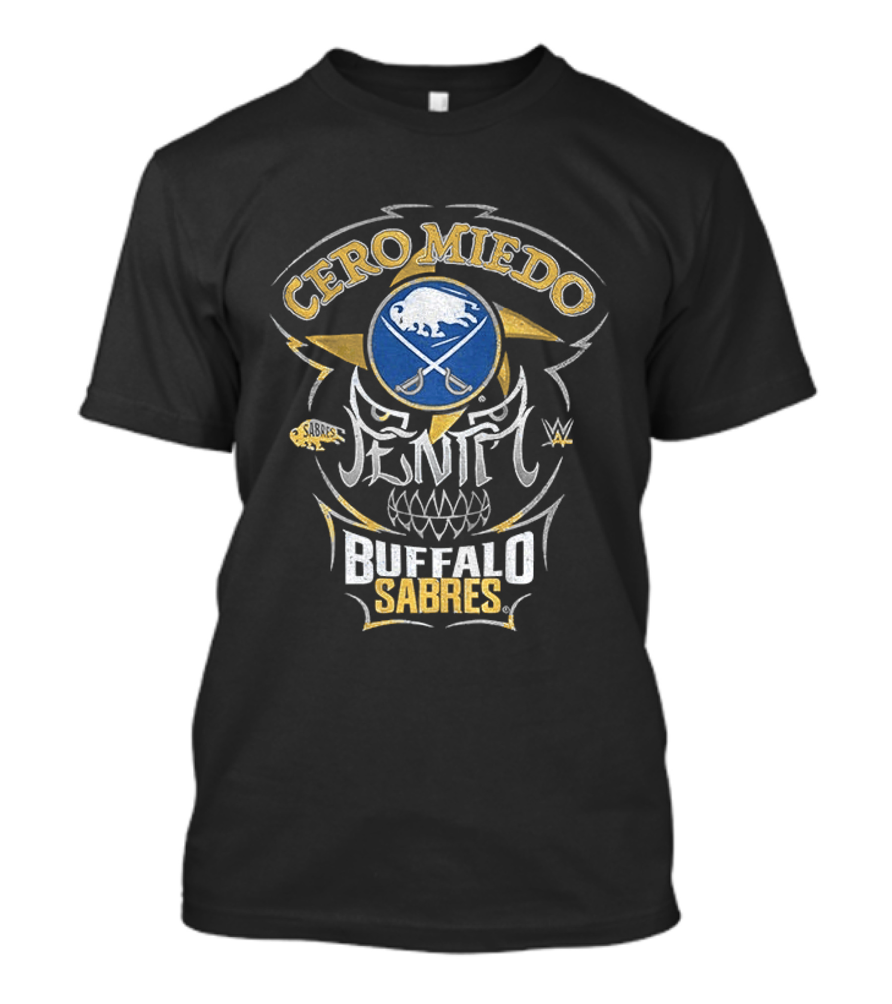 Cero Miedo Penta Buffalo Sabres WWE Collaboration T-Shirt