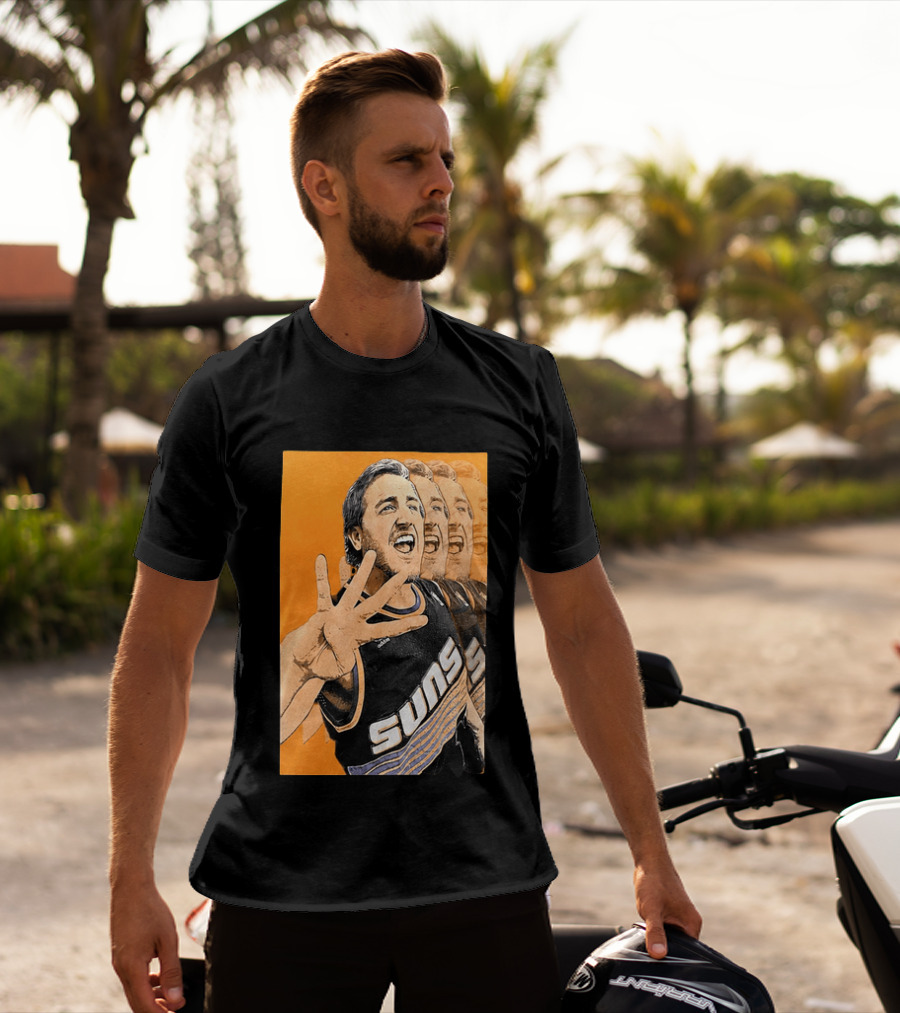 Phoenix Basketball Suns In 4 Fan Celebration T-Shirt