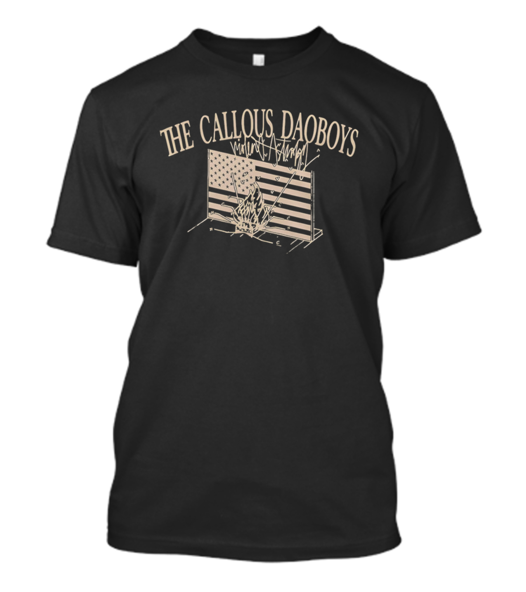 The Callous Daoboys Violent Astrology Flag Fire Figure 1 1 T-Shirt