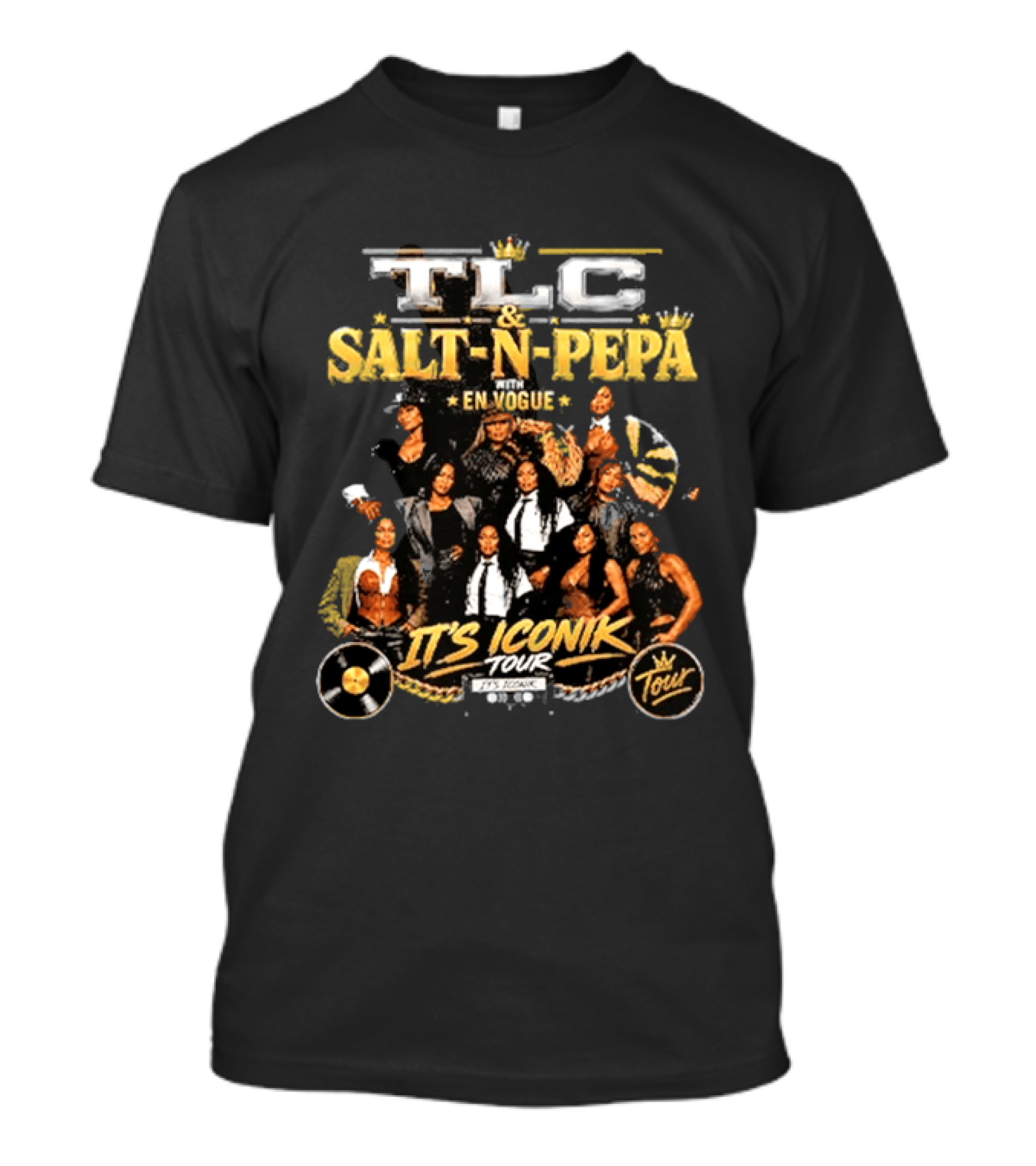 TLC Salt N Pepa En Vogue It's Iconik Tour 2026 T-Shirt