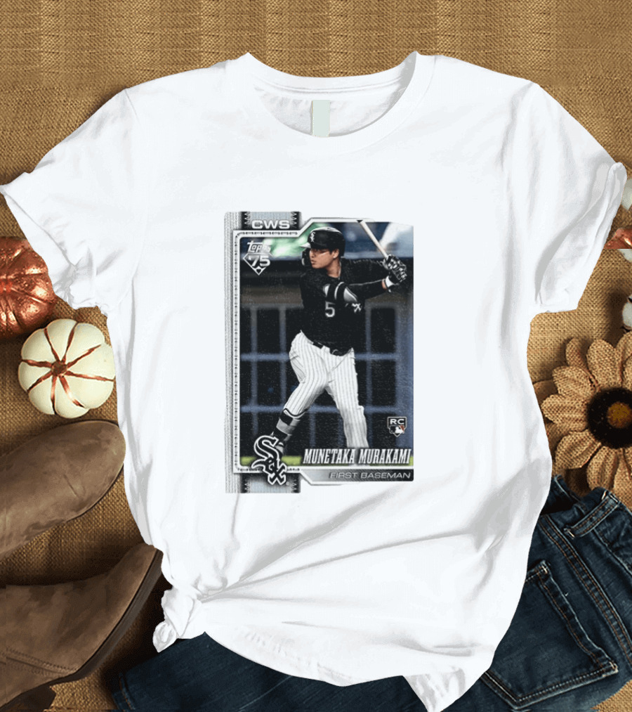 2026 Topps Series 2 Baseball Rookie Card Munetaka Murakami #503 RC First Baseman CWS T-Shirt