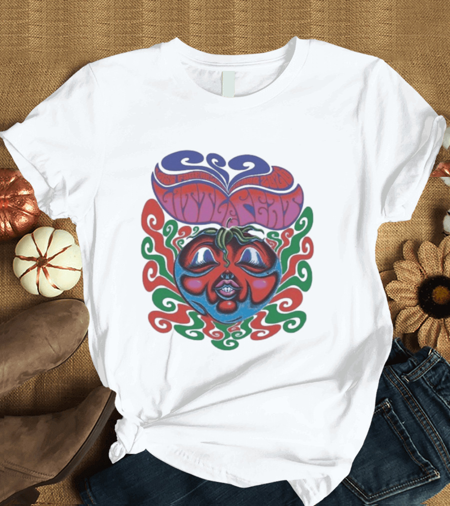 Little Feat Crystal Blue Tie Dye 2020 Cabbage Tomato T-Shirt