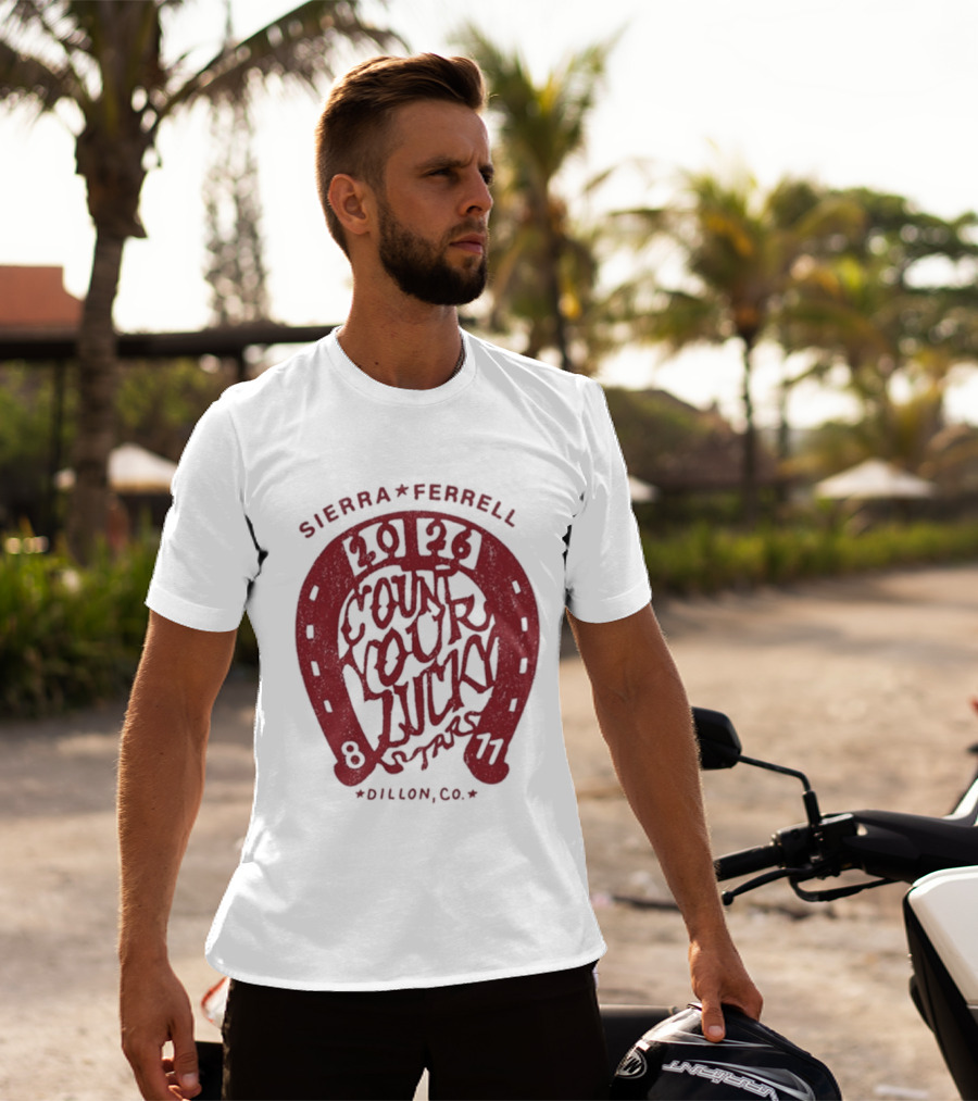 Sierra Ferrell 2026 Count Your Luck Dillon CO 8 11 T-Shirt
