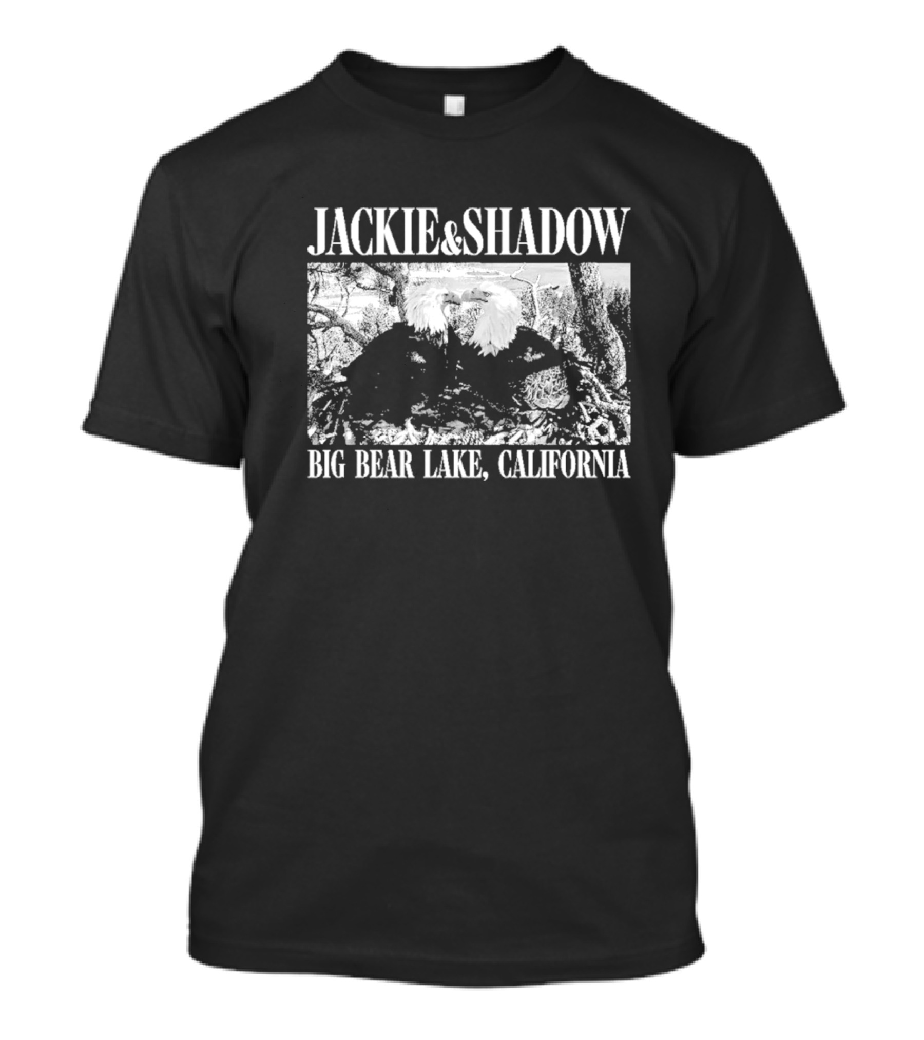 Jackie And Shadow Big Bear Lake California Eagle T-Shirt