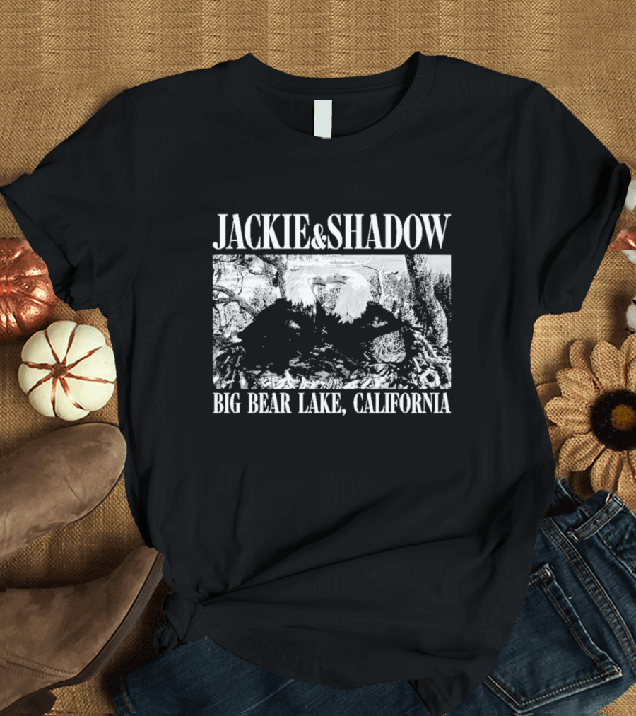 Jackie And Shadow Big Bear Lake California Eagle T-Shirt