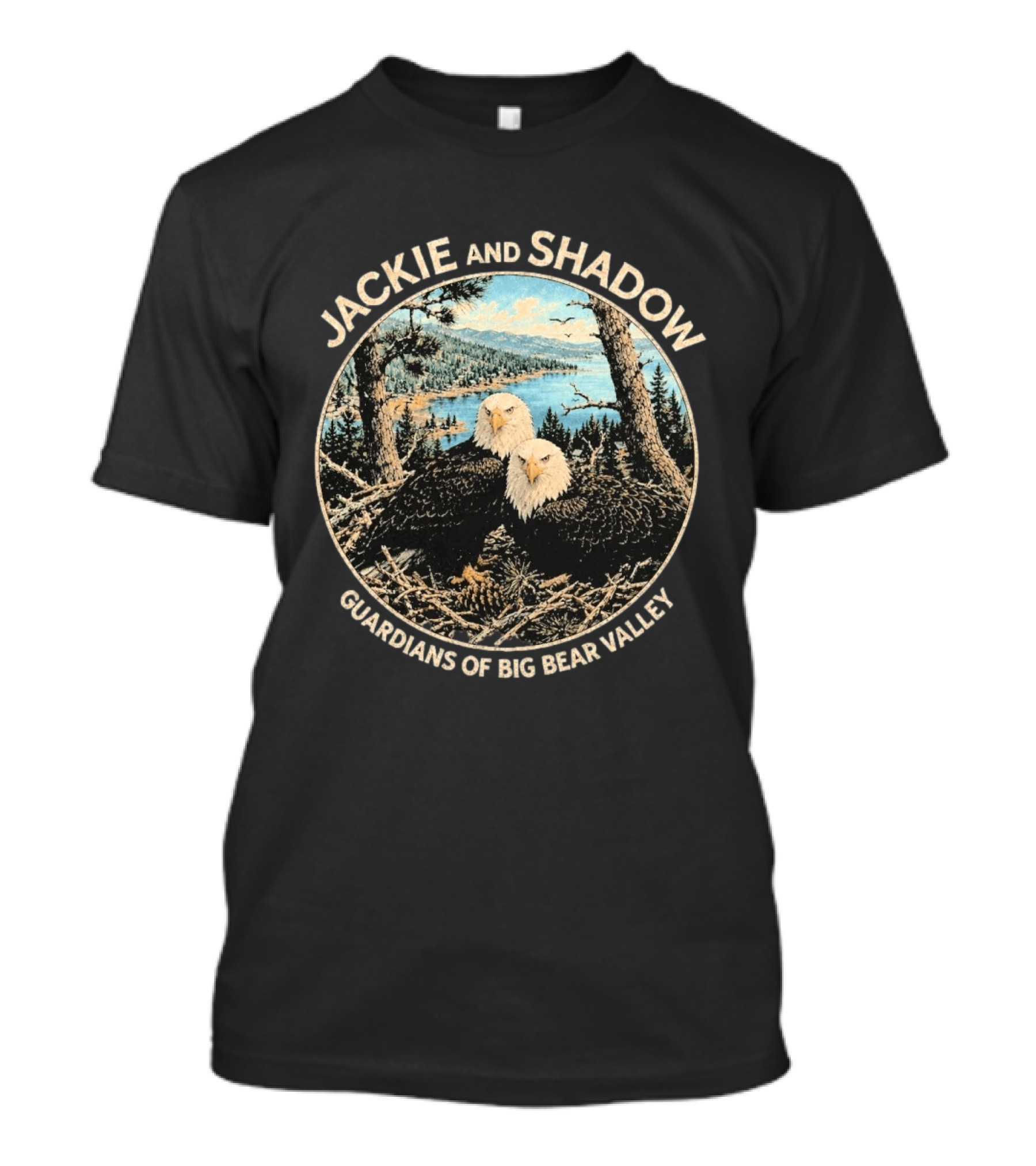 Jackie And Shadow Guardians Of Big Bear Valley T-Shirt