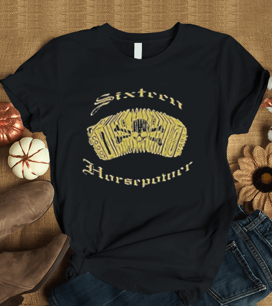 Sixteen Horsepower Yellow Accordion T-Shirt