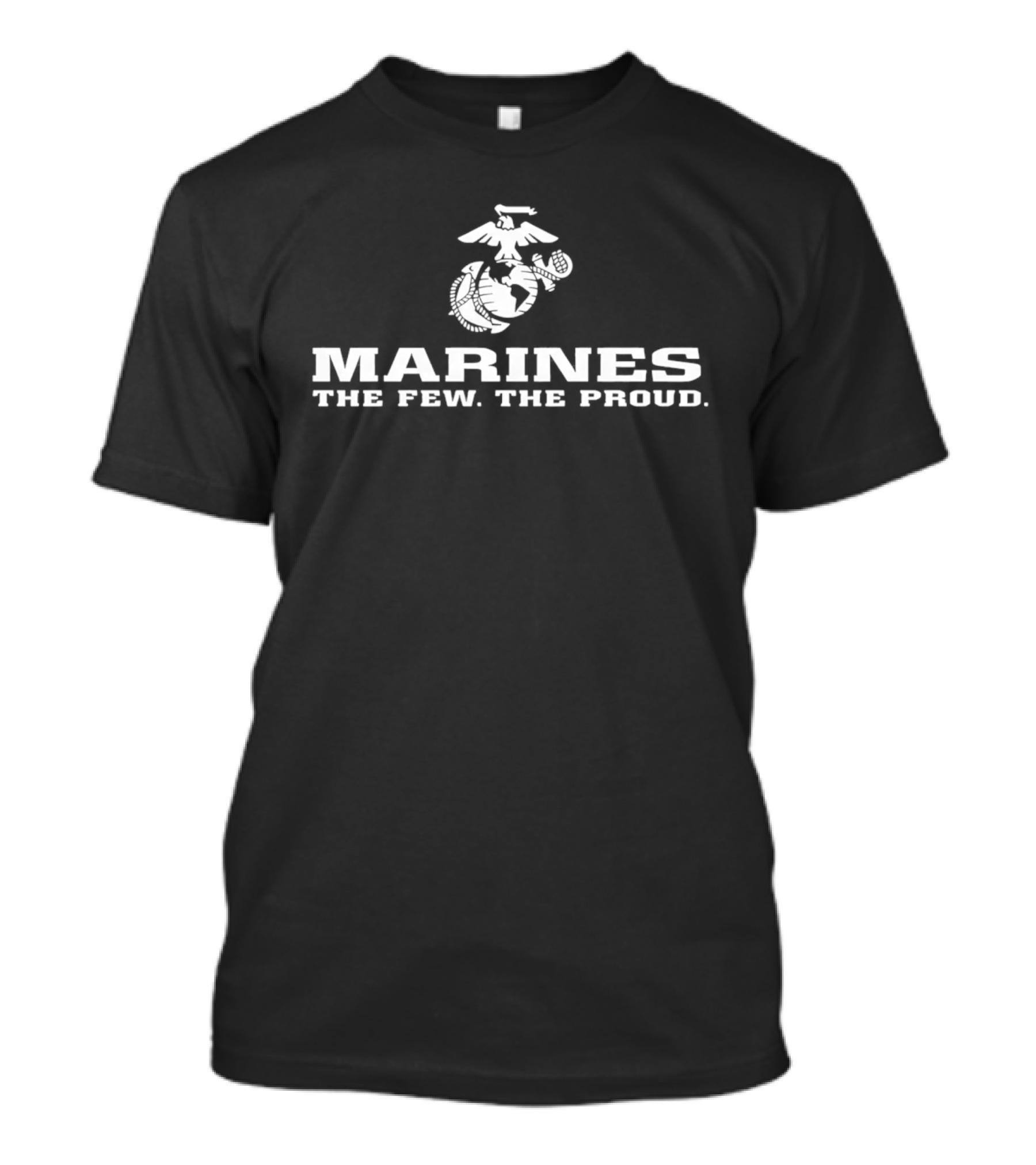 Marines The Few The Proud Eagle Globe Anchor T-Shirt
