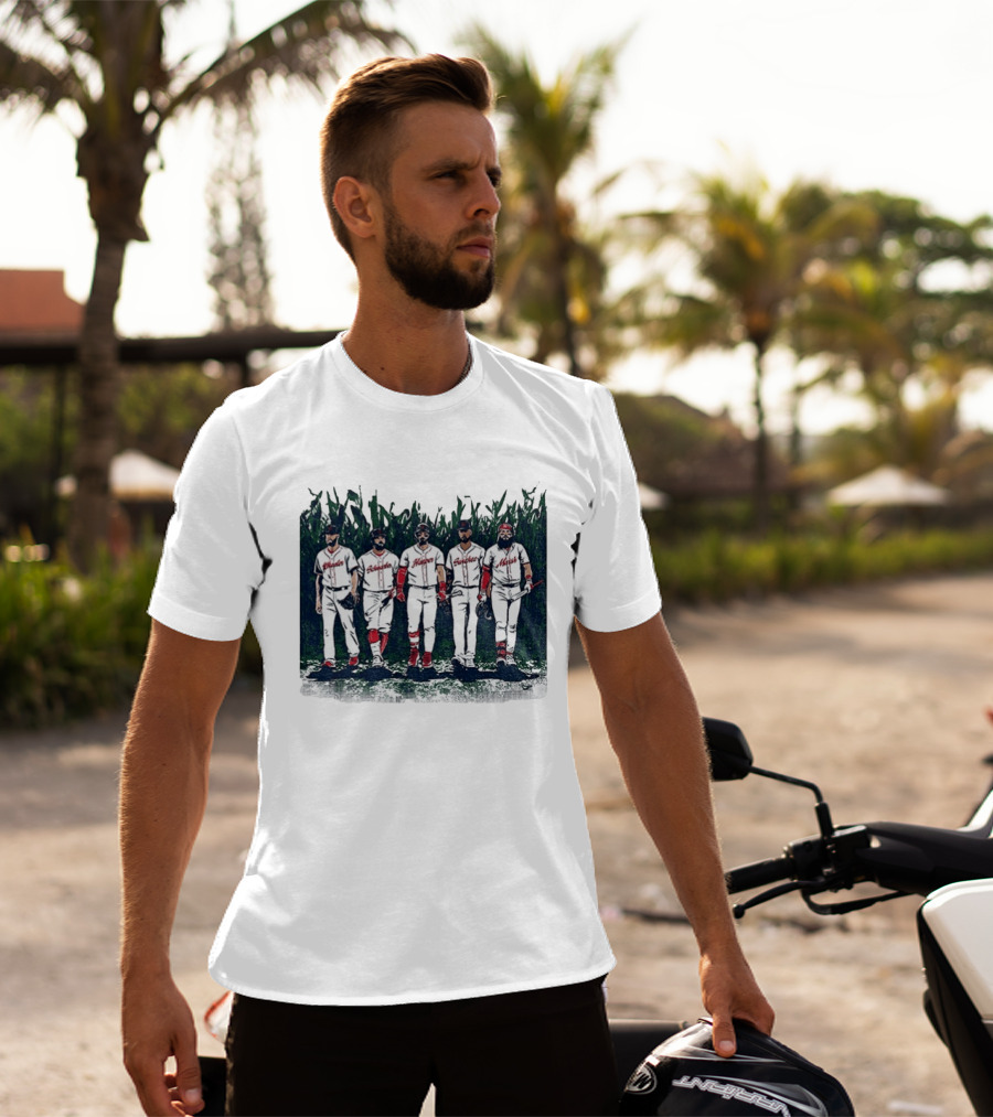 Iowa Cornfield Philadelphia Phillies Baseball Is This Heaven T-Shirt