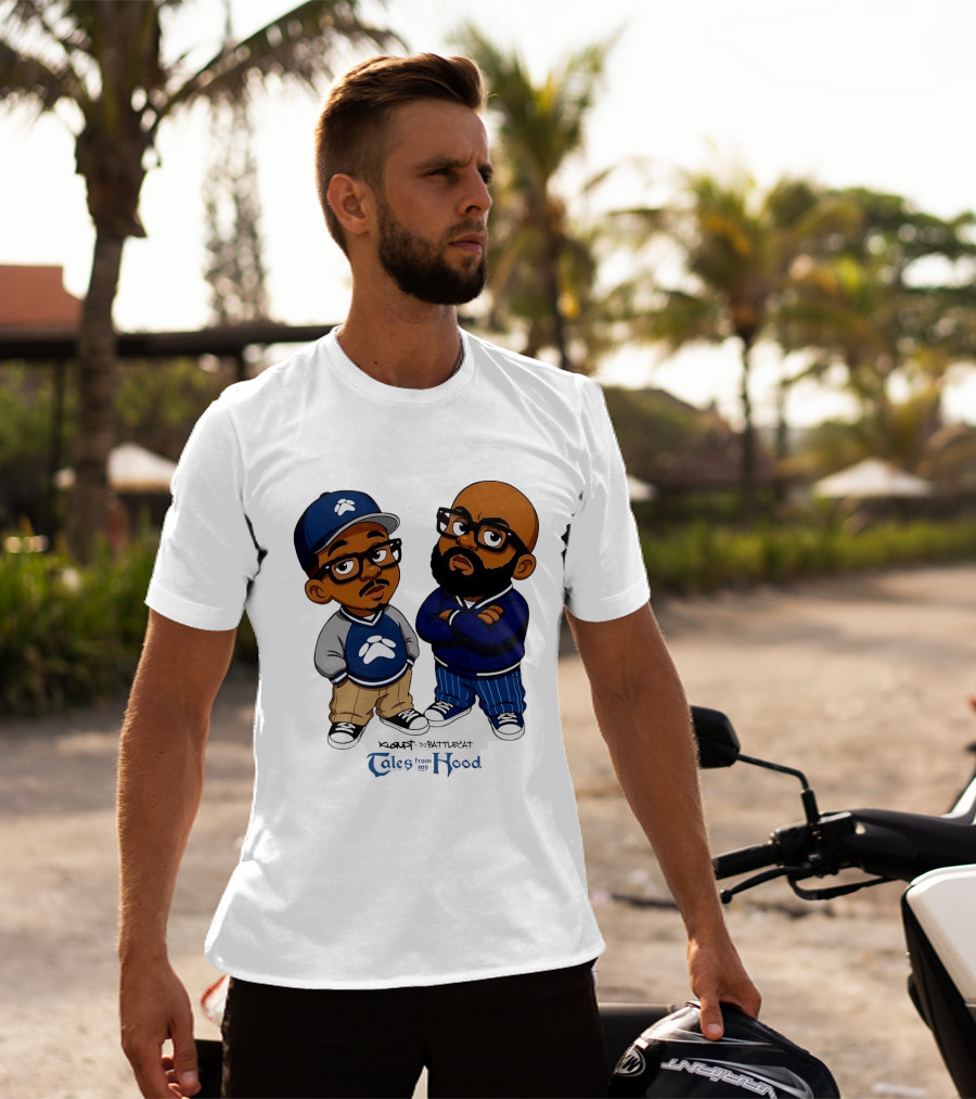 Kurupt DJ Battlecat Tales From My Hood Characters T-Shirt