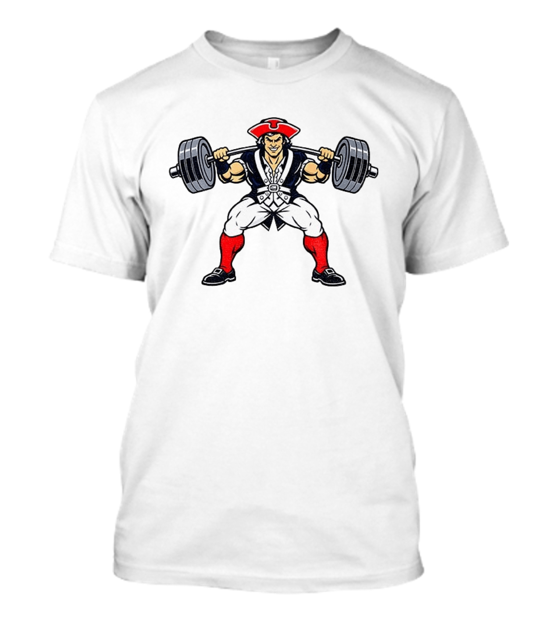 New England Patriots Weightlifting T-Shirt