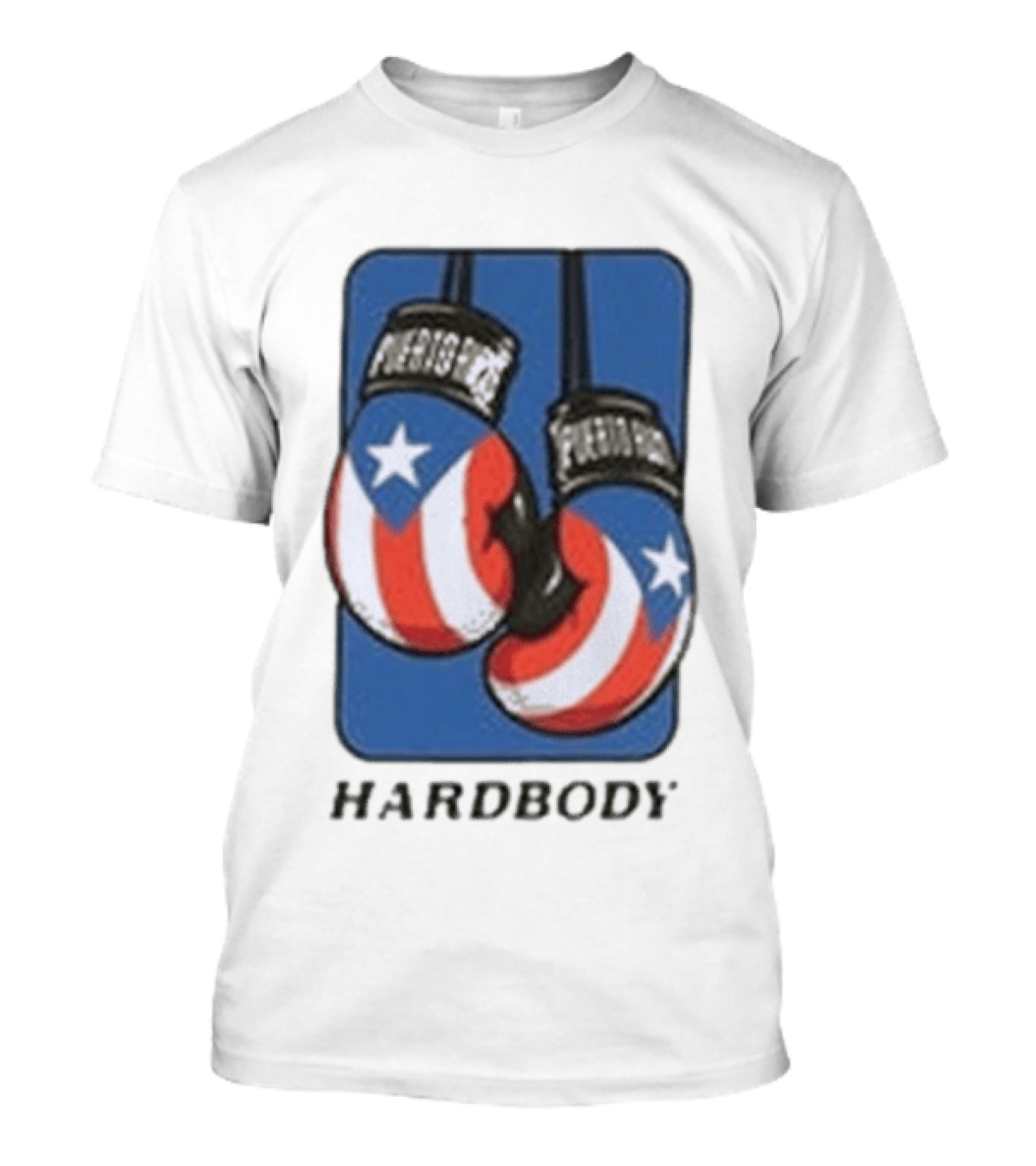 Passportal Hardbody Puerto Rican Boxing Gloves T-Shirt