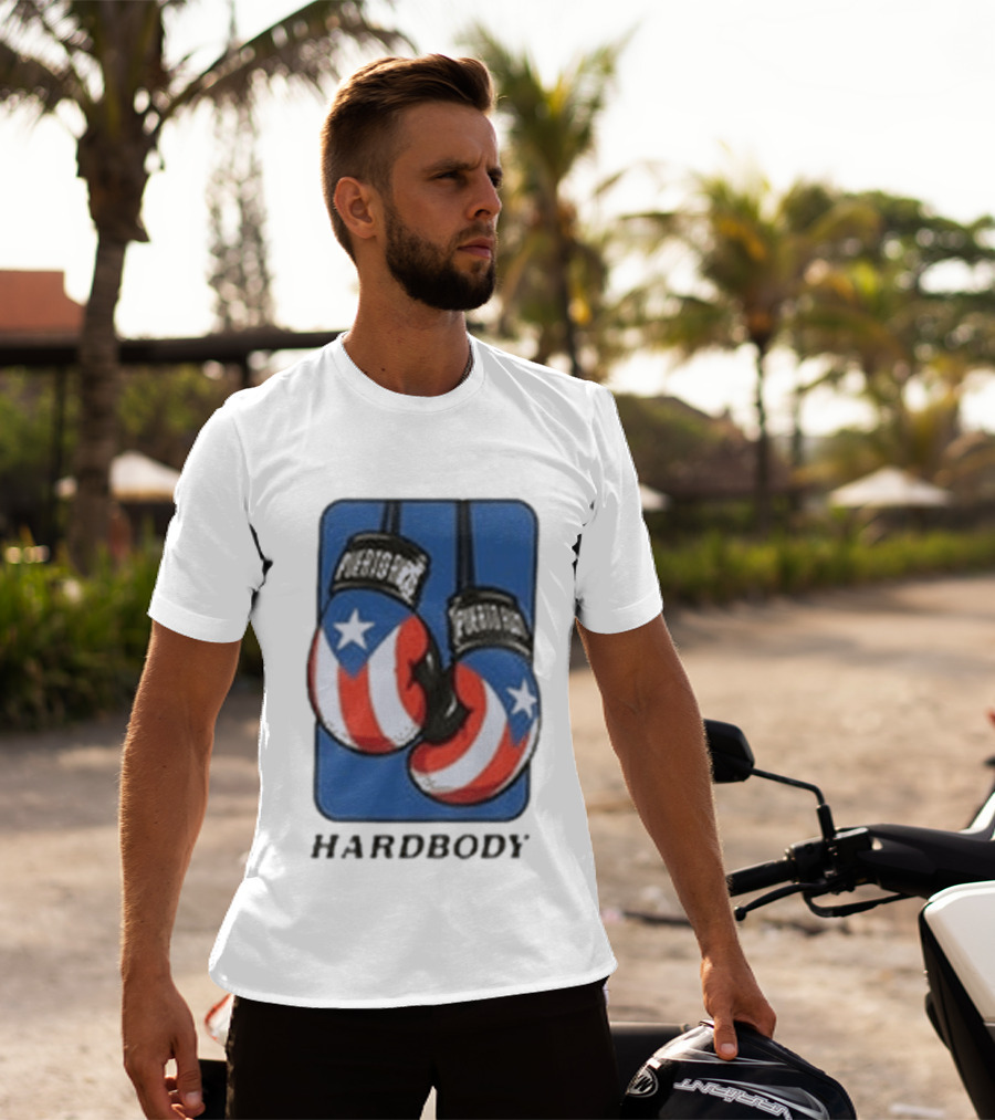Passportal Hardbody Puerto Rican Boxing Gloves T-Shirt