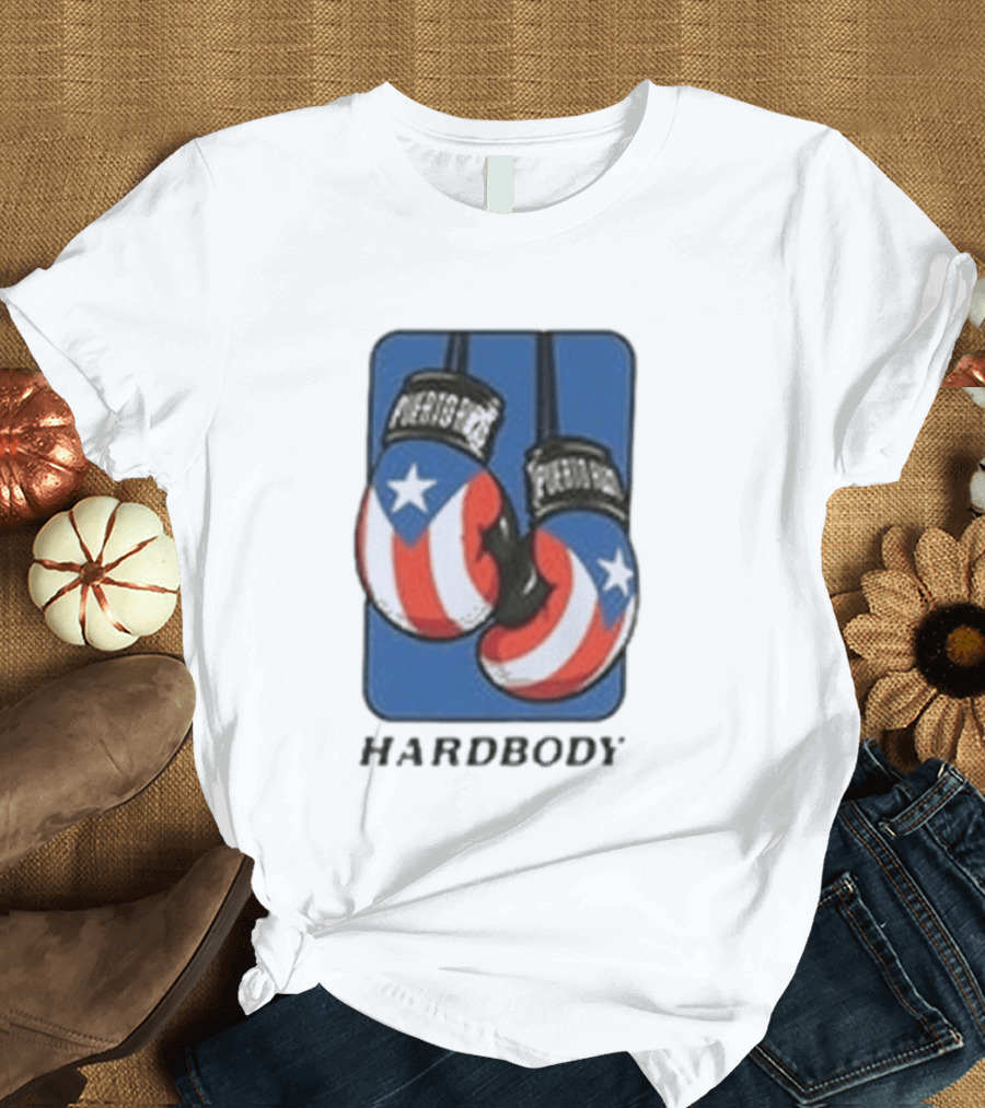 Passportal Hardbody Puerto Rican Boxing Gloves T-Shirt