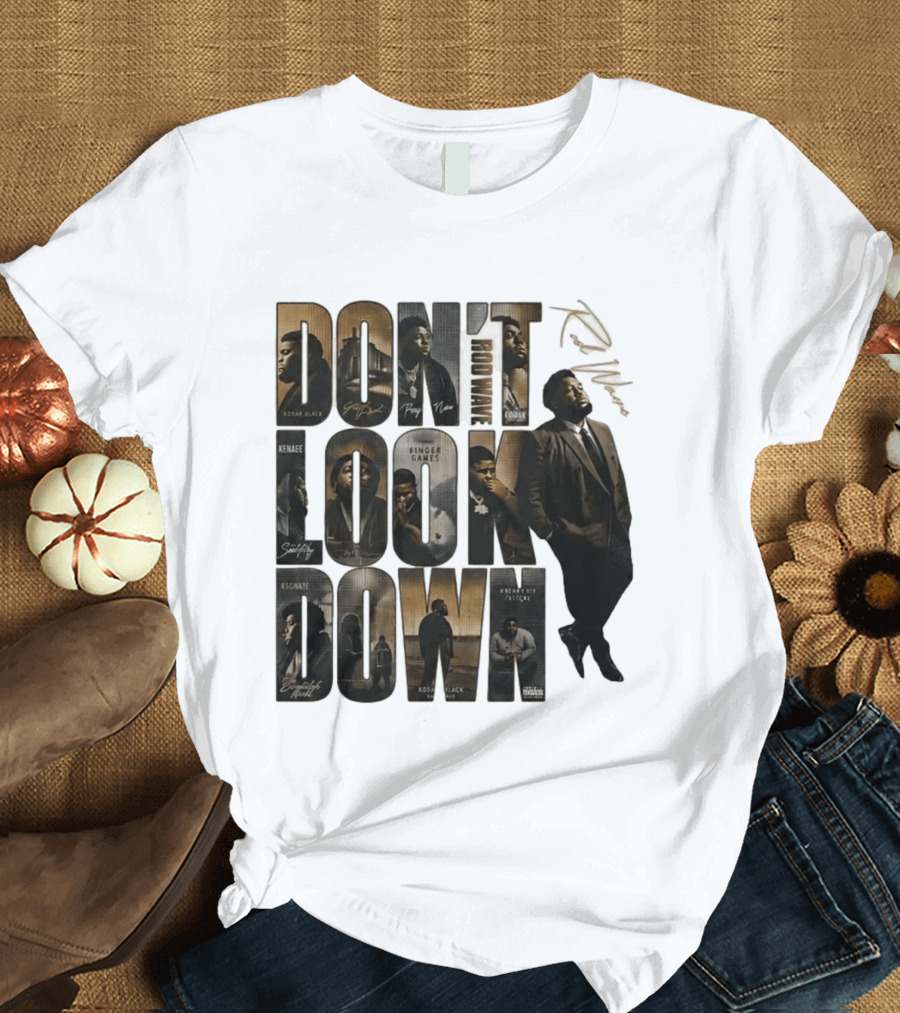 Rod Wave Don't Look Down Album Featuring Kodak Black And KSGNate T-Shirt