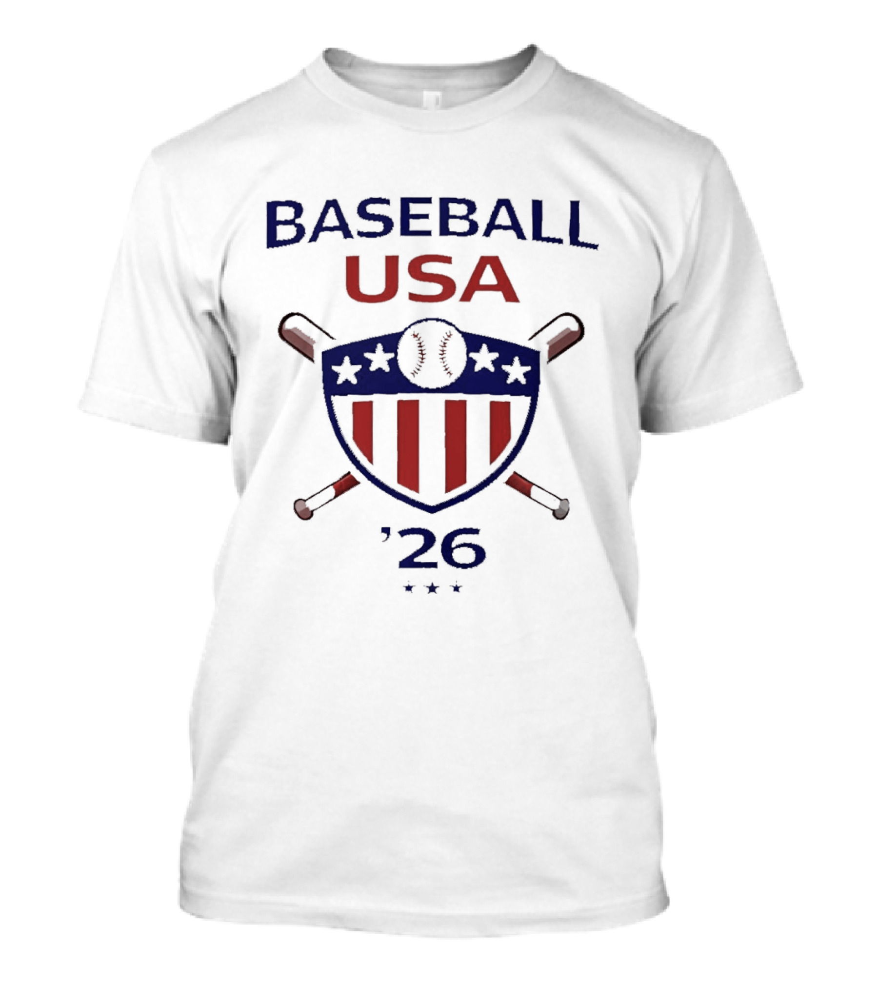 USA Baseball '26 Classic Stars And Stripes T-Shirt