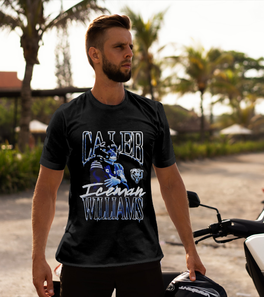 Caleb Williams Iceman Chicago Bears T-Shirt