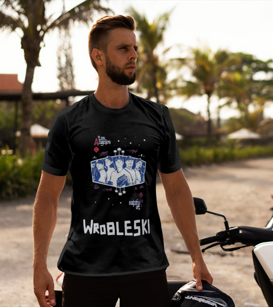 Los Angeles Angeles Sabatuit Wrobleski T-Shirt