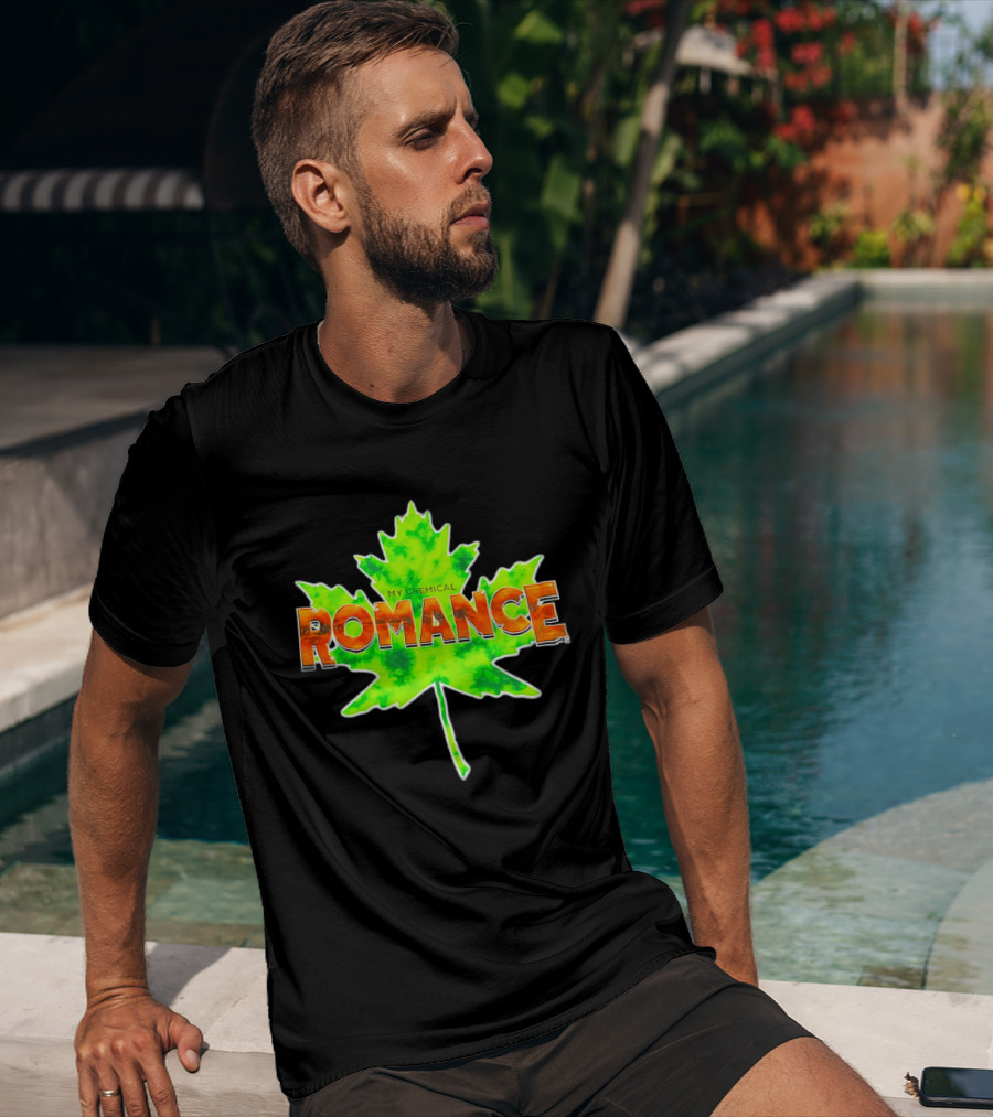 My Chemical Romance Maple Leaf Bright T-Shirt