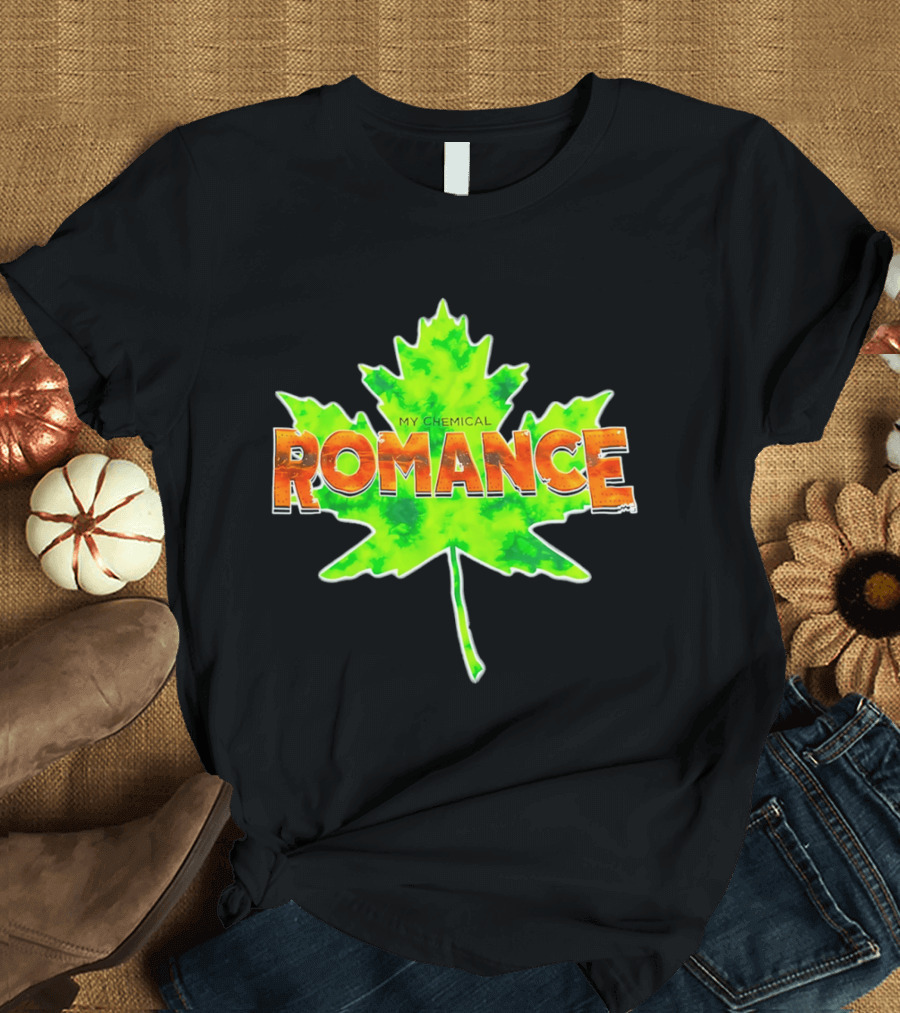 My Chemical Romance Maple Leaf Bright T-Shirt
