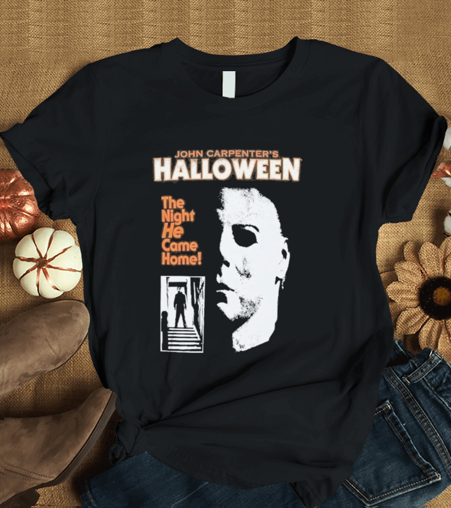 John Carpenter's Halloween The Night He Came Home T-Shirt