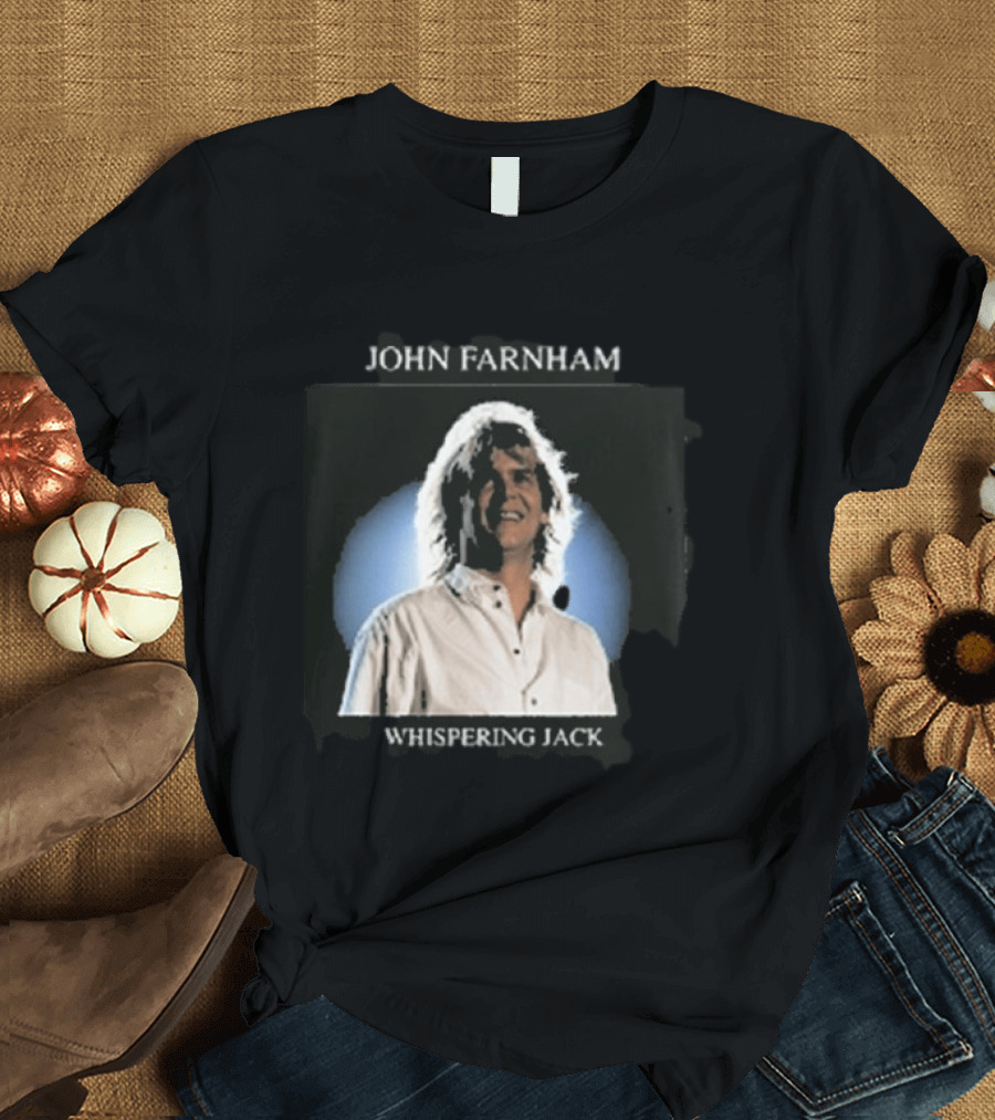 John Farnham Whispering Jack Photo Vintage Album Cover T-Shirt