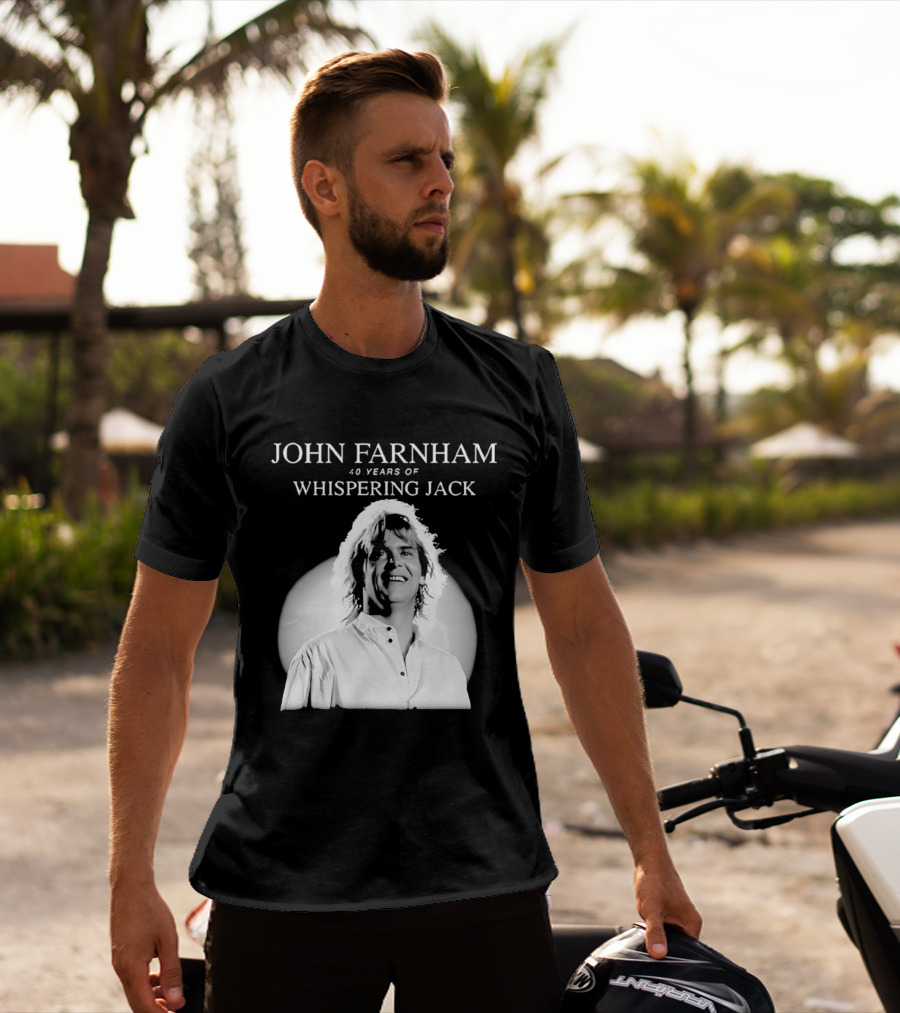 40 Years Of John Farnham Whispering Jack T-Shirt