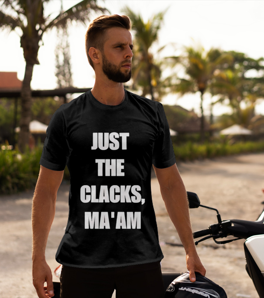 Just The Clacks Ma'am Terry Pratchett Discworld T-Shirt