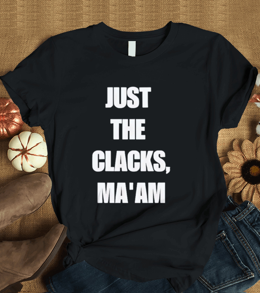 Just The Clacks Ma'am Terry Pratchett Discworld T-Shirt