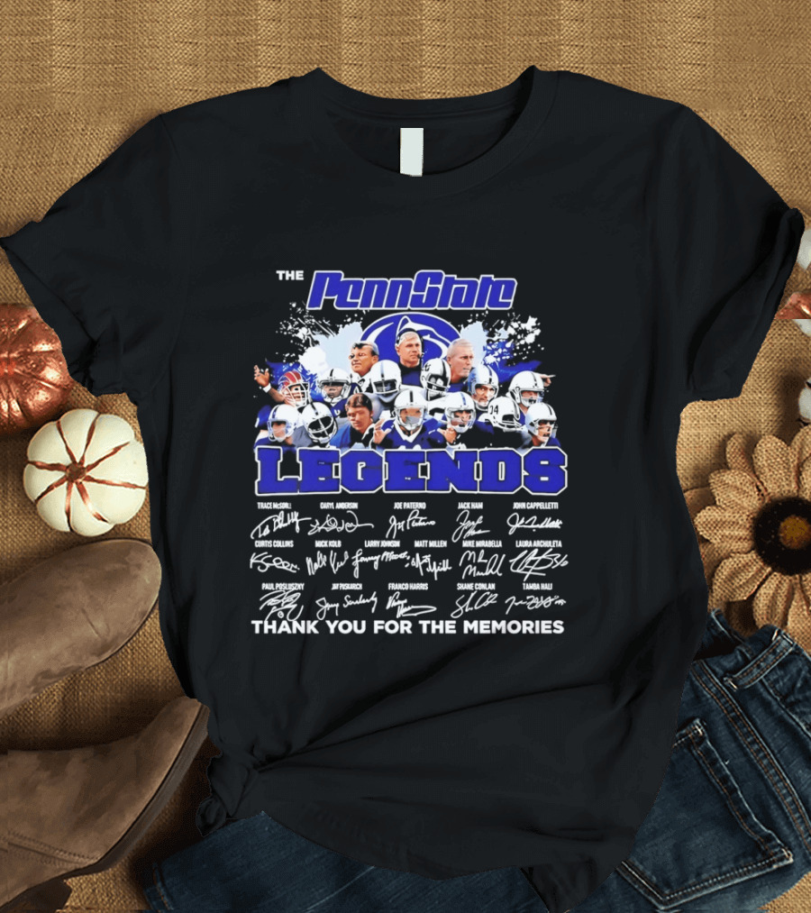Penn State Legends Thank You For The Memories T-Shirt