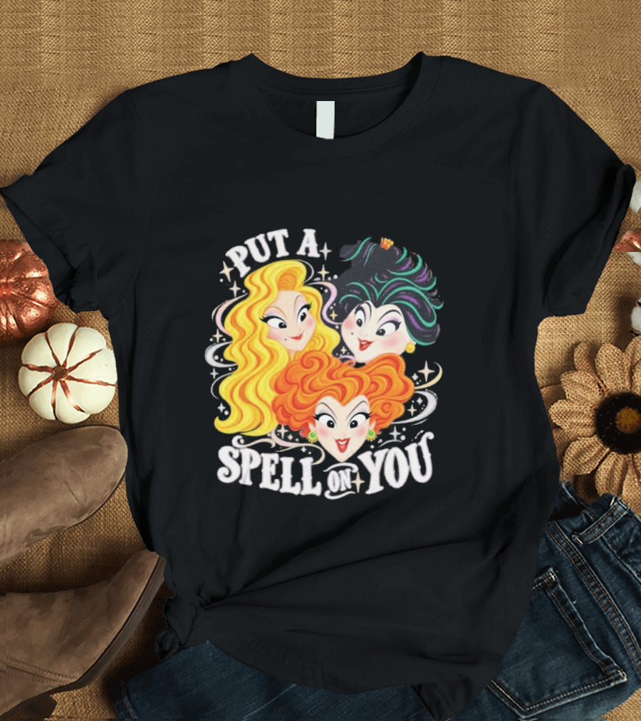 Hocus Pocus I Put A Spell On You Halloween Trio T-Shirt