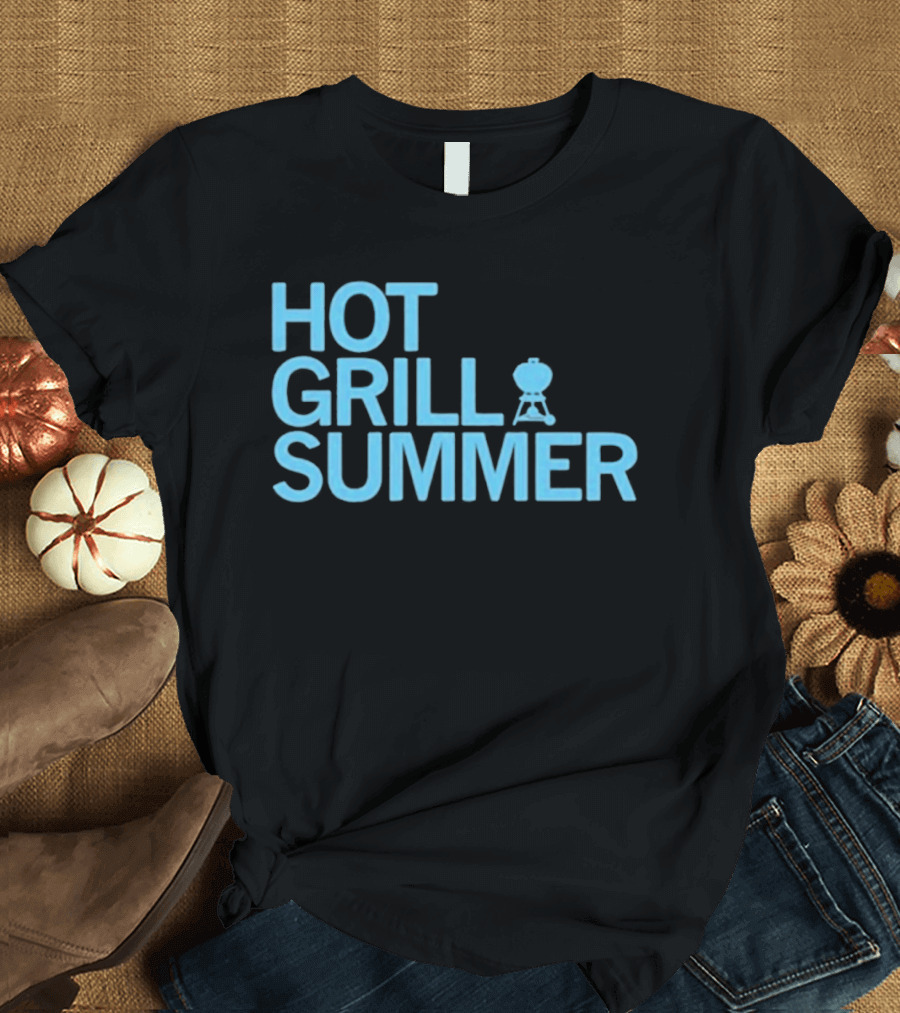 Hot Grill Summer Barbecue Vibes T-Shirt