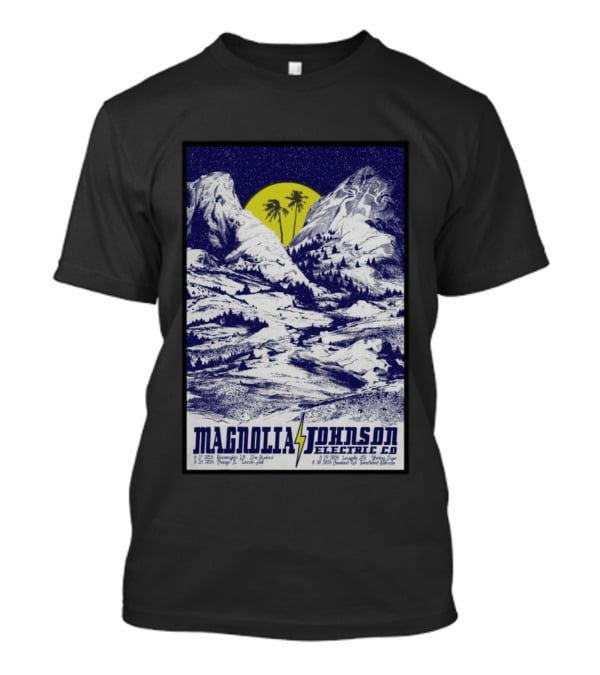Magnolia Johnson Electric Co Tour 2026 Bloomington Chicago Lincoln Hall Louisville Bowling Green T-Shirt
