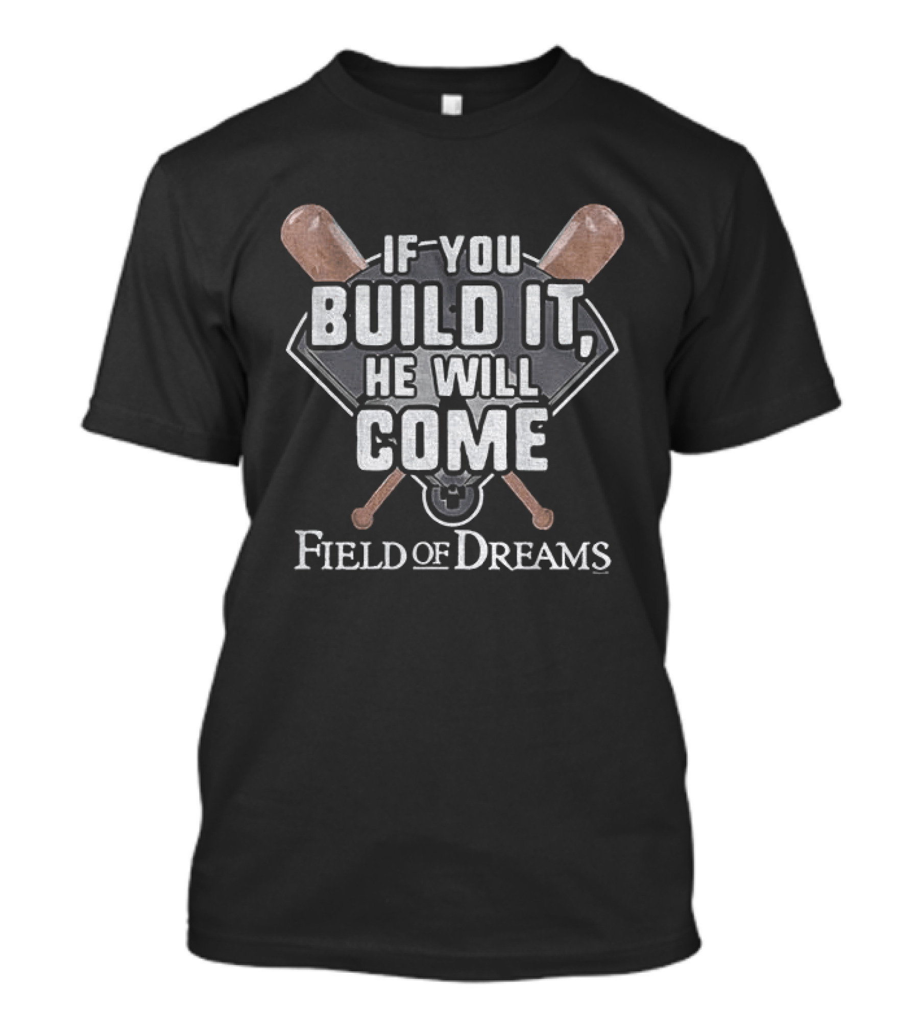 Phillies Vs Twins Field Of Dreams If You Build It He Will Come Baseball T-Shirt