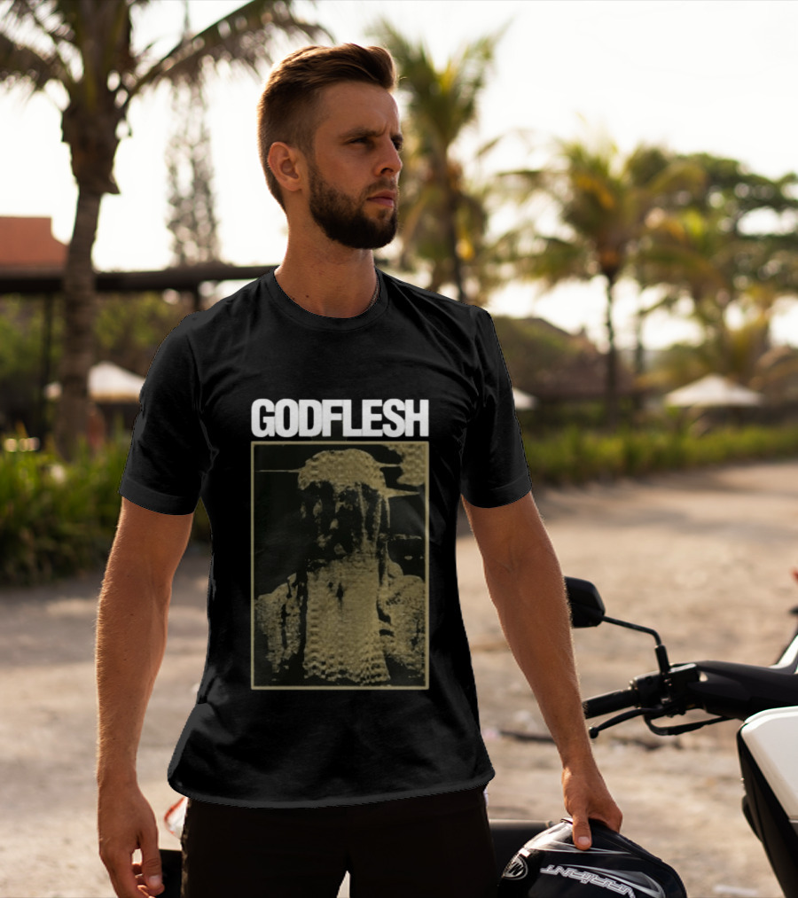 Godflesh Relapse Decay Distorted Image T-Shirt