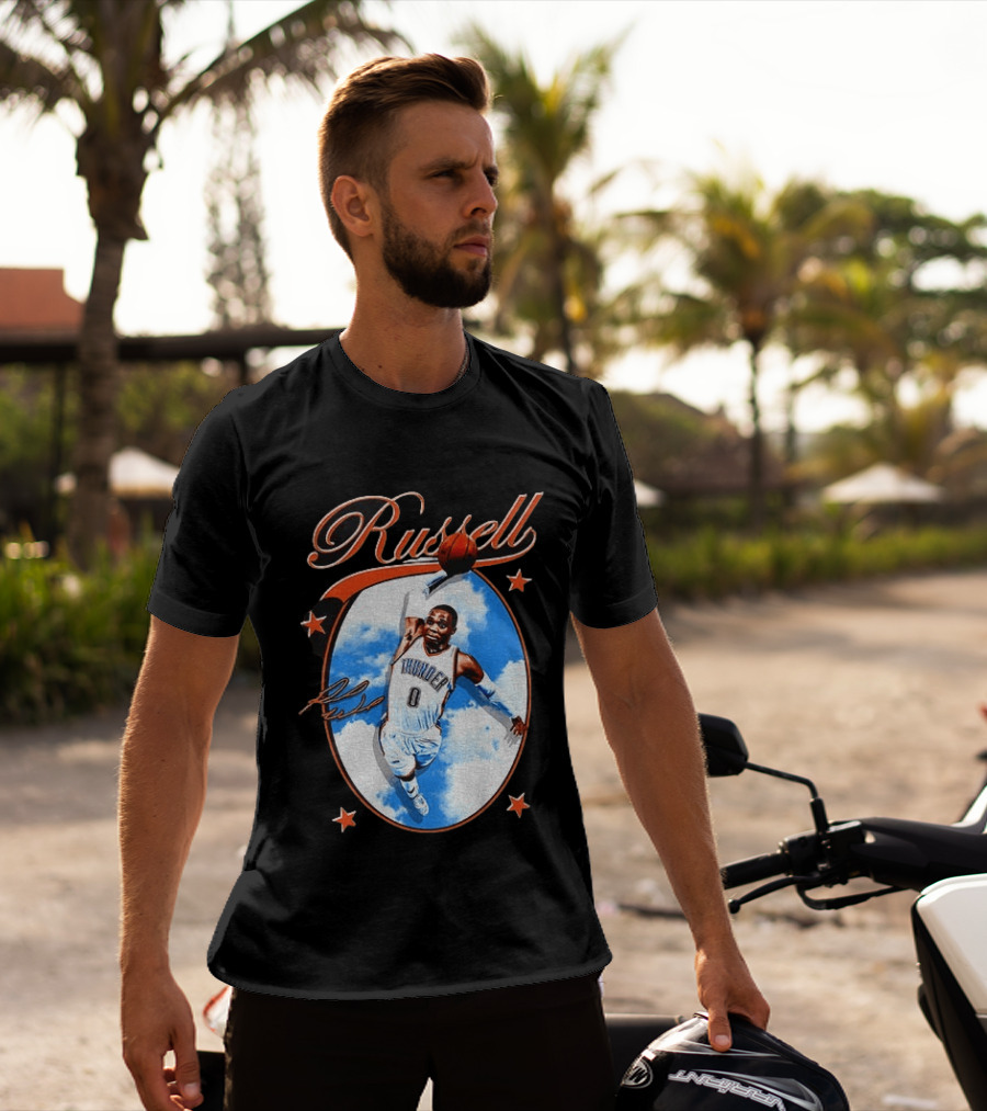 Russell Westbrook Thunder Basketball Legend T-Shirt