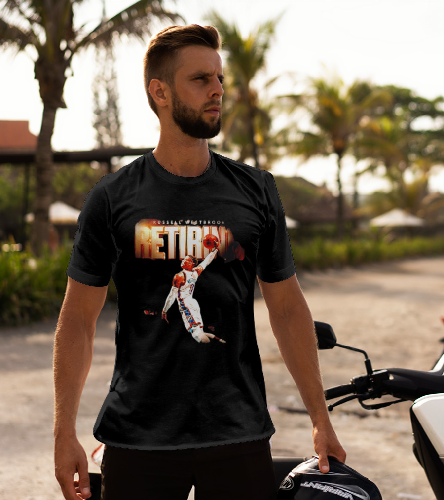 Russell Westbrook Retiring OKC Thunder Legend Dunk T-Shirt