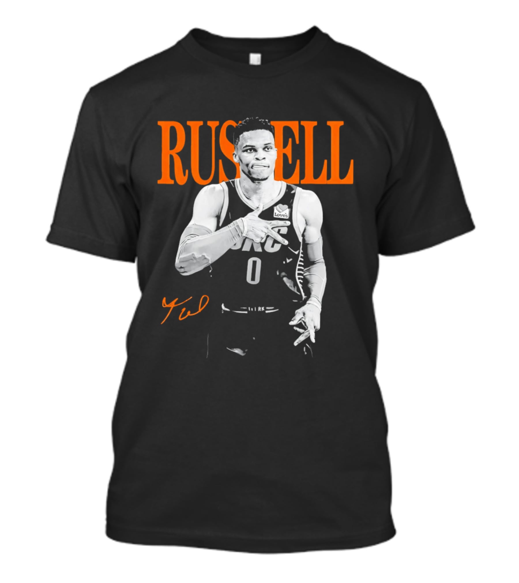Russell Westbrook OKC Thunder Signature T-Shirt
