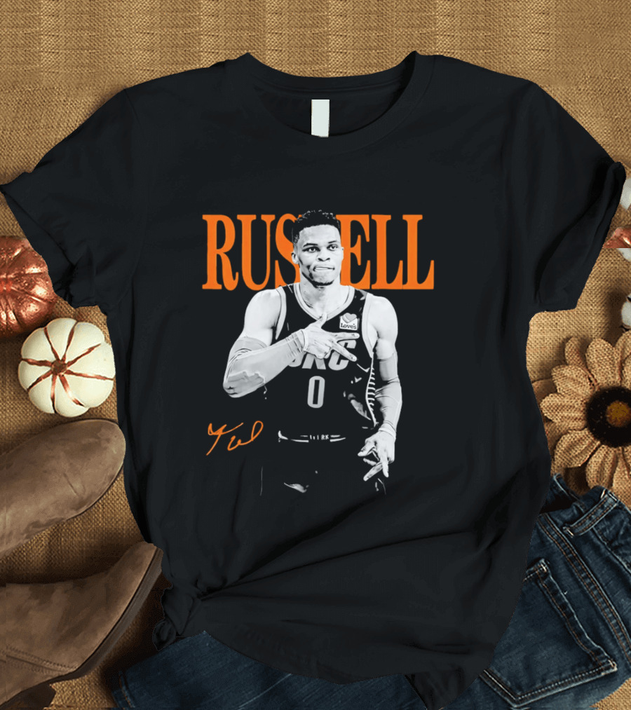 Russell Westbrook OKC Thunder Signature T-Shirt