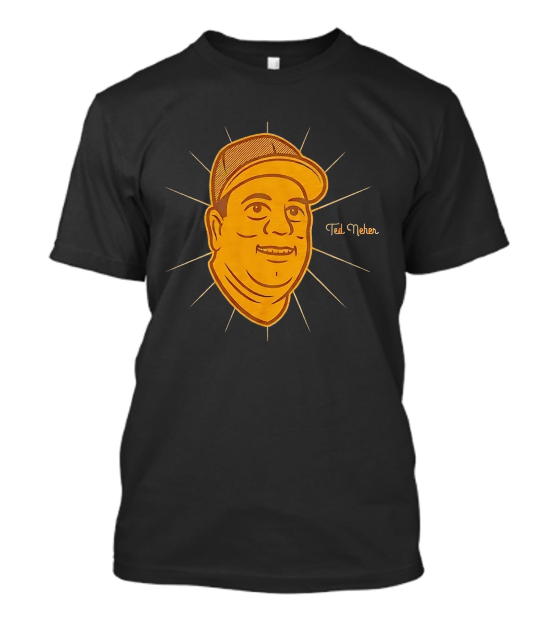 Ted Neher San Diego Padres Big Head MLB T-Shirt