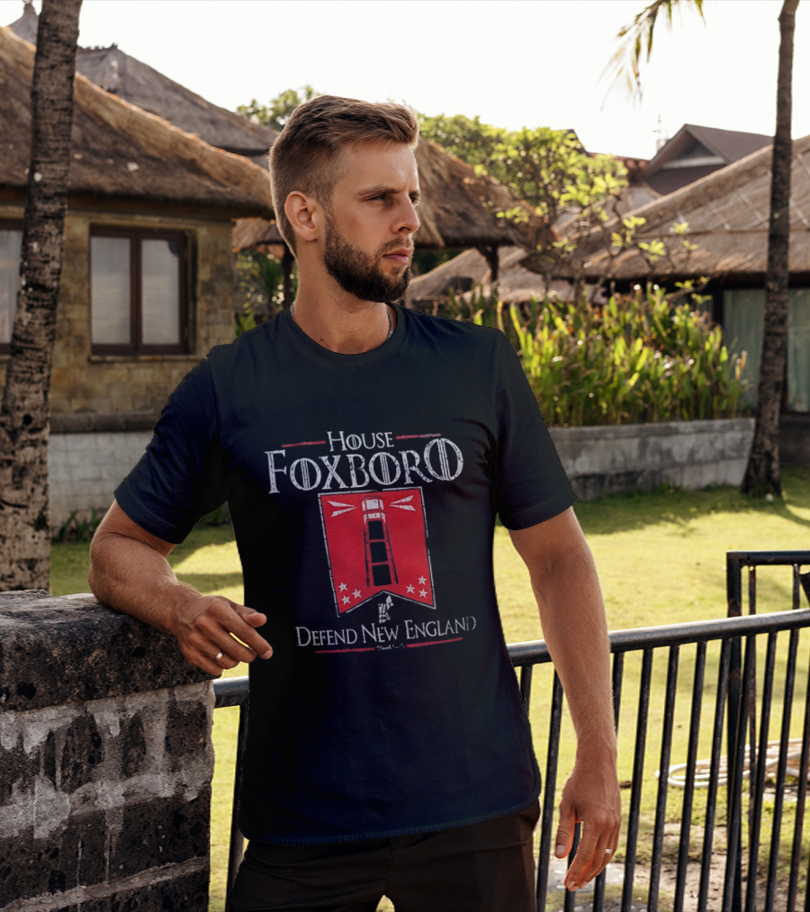 House Foxboro Defend New England Patriots Football New England Patriots Football T-Shirt