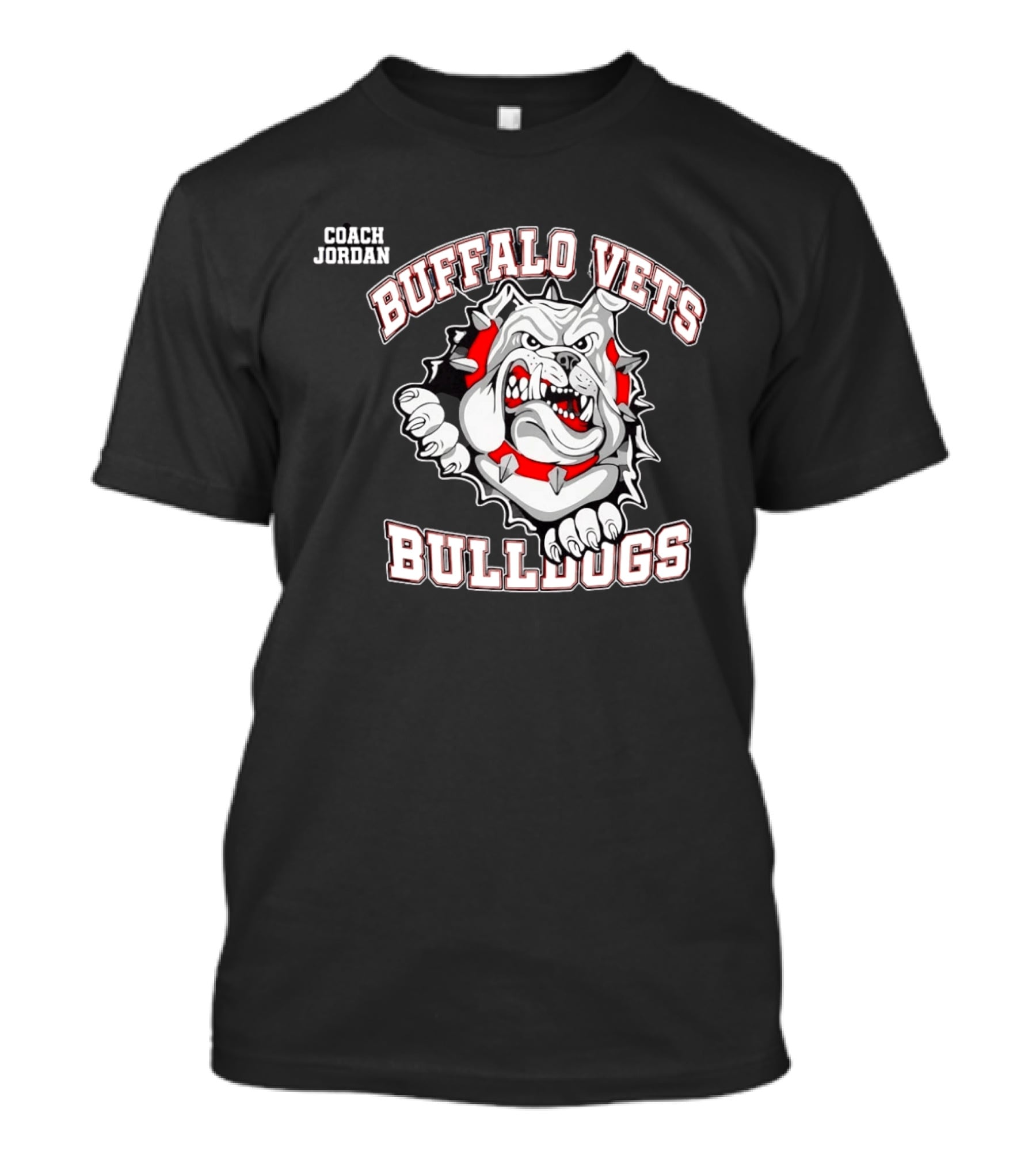 Buffalo Vets Bulldogs Coach Jordan T-Shirt