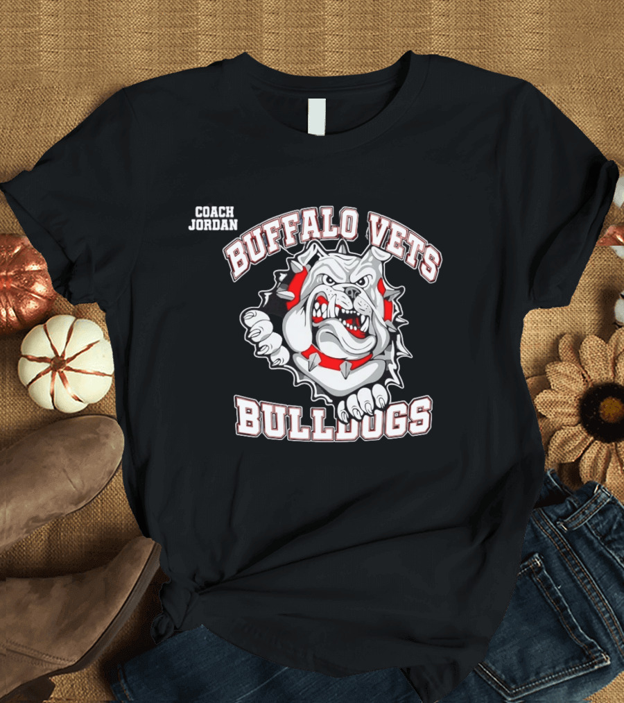 Buffalo Vets Bulldogs Coach Jordan T-Shirt