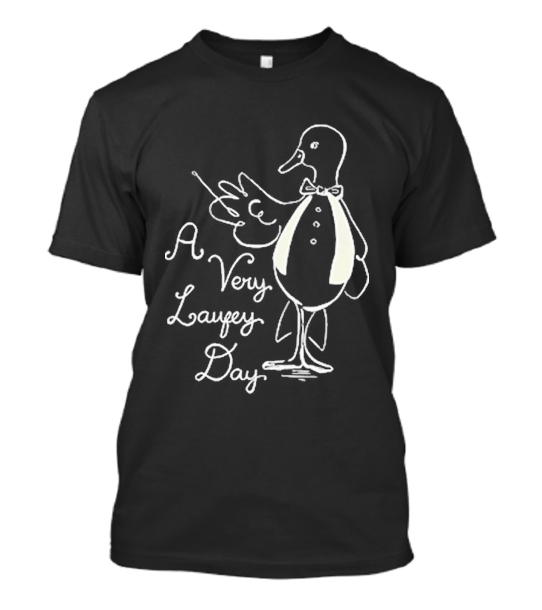 A Very Laufey Day Duck Drawing AVLD26 T-Shirt